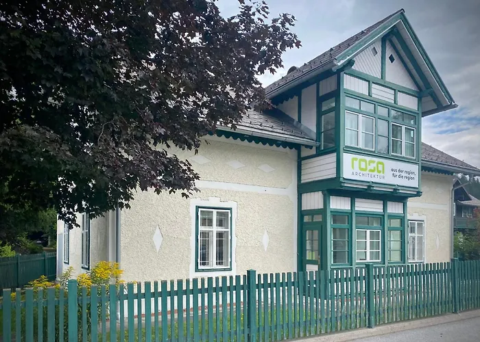 Rosa Wohnen & Office In Traditionell Ausseer Baukultur Lägenhet *